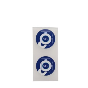 13.56MHz NTAG216 RFID sticker/Adhesive Tag Round for Inventory Application